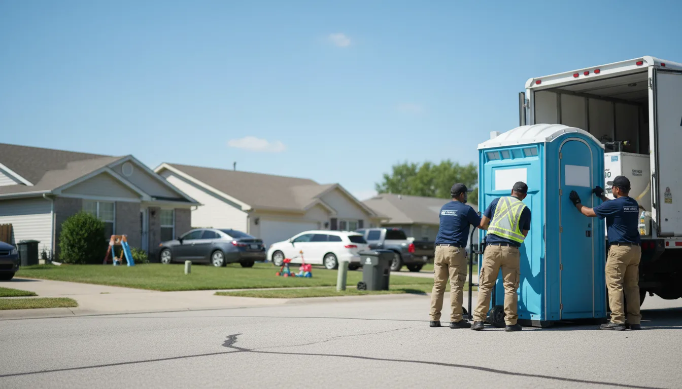 Standard Porta Potty Rentals in Bellevue, OH near me